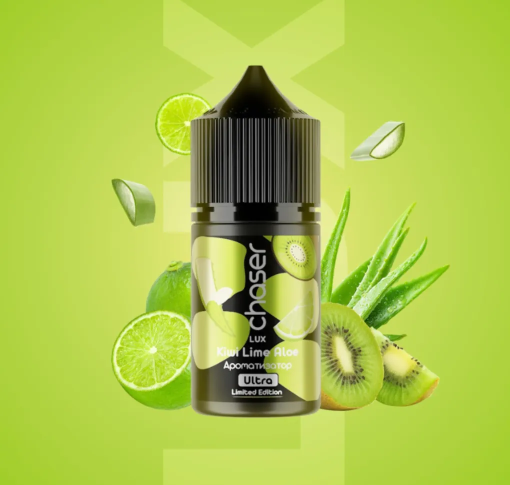 АРОМАТИЗАТОР CHASER LUX Kiwi Aloe Lime 12 мл