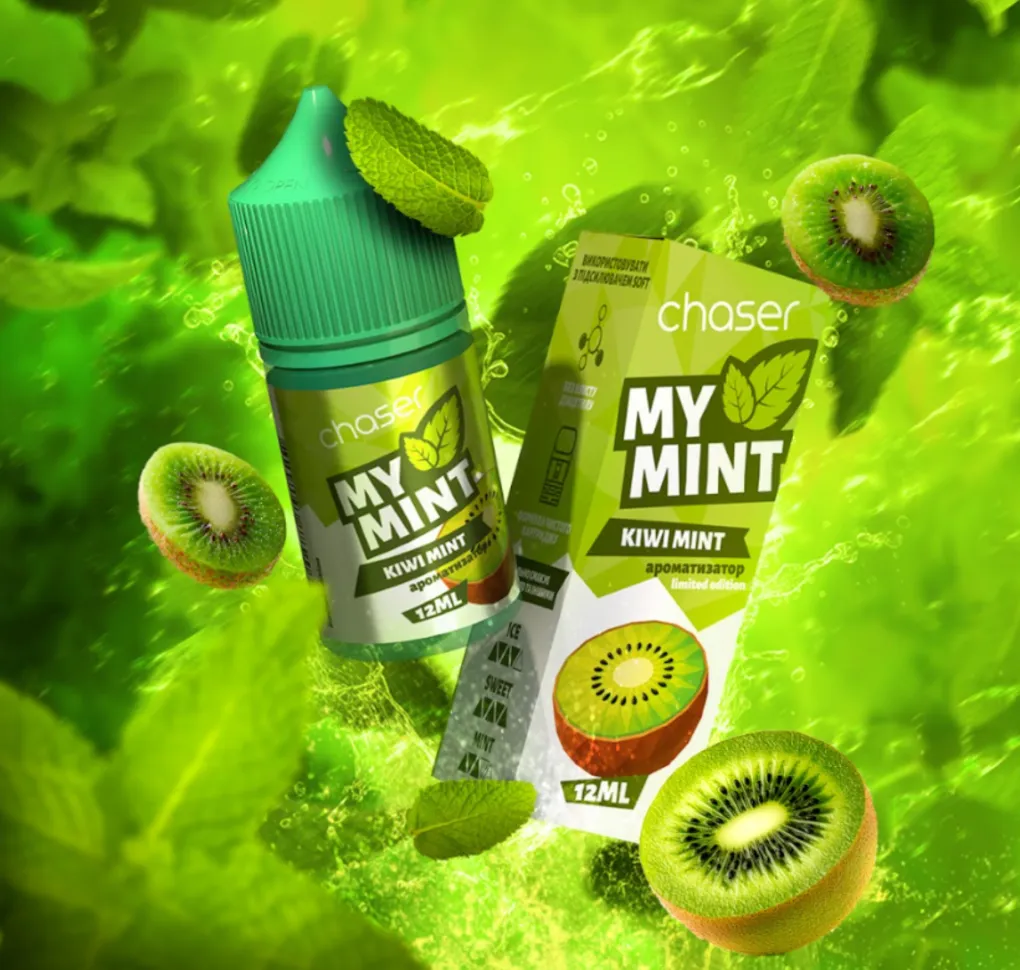 Ароматизатор Chaser My Mint 12 мл KIWI MINT