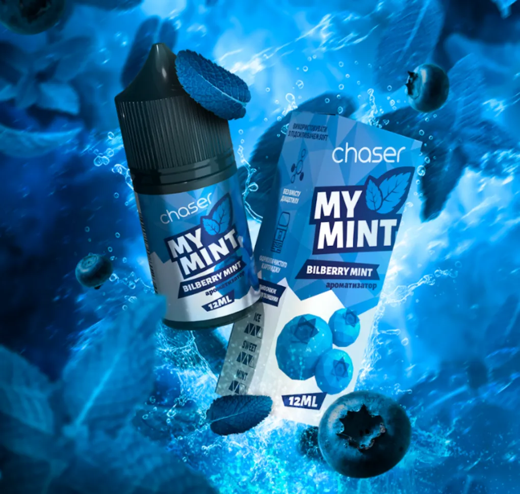 Ароматизатор Chaser My Mint 12 мл BILLBERRY MINT
