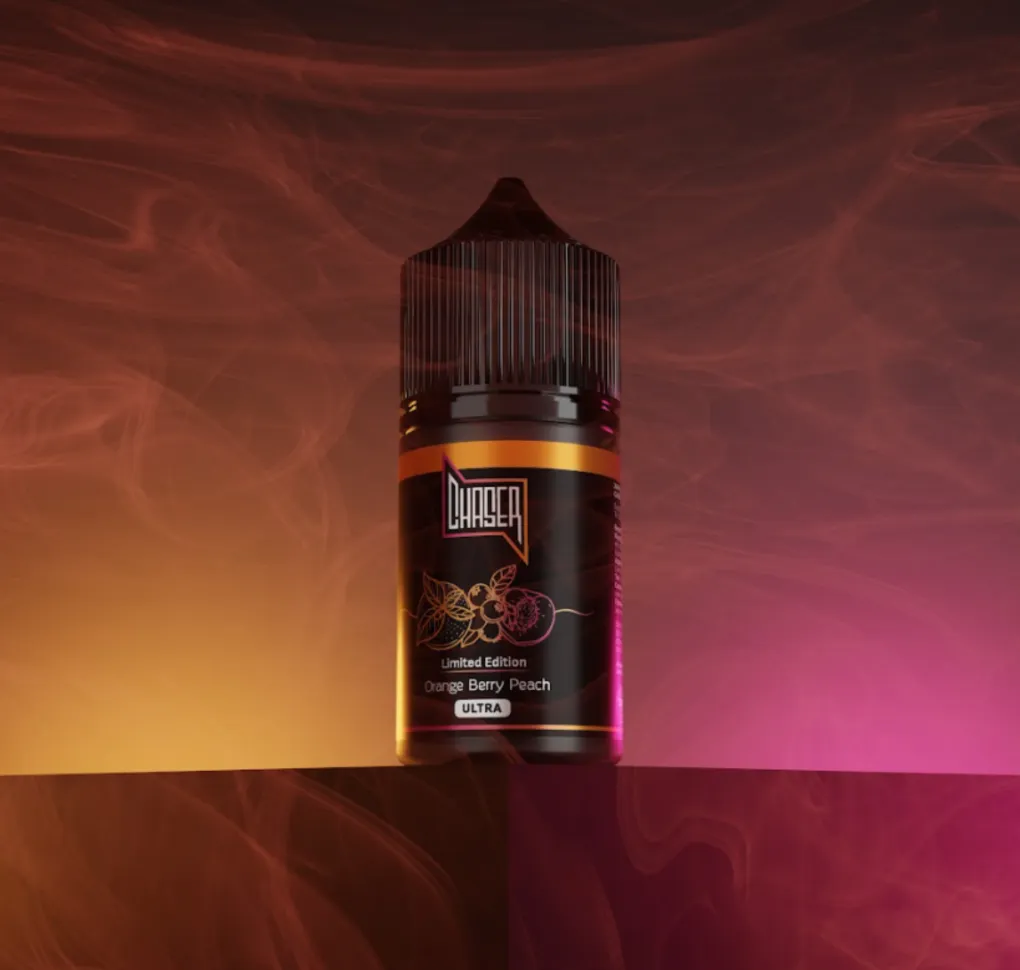 АРОМАТИЗАТОР CHASER BLACK ORANGE BERRY PEACH 12 мл АРОМАТИЗАТОР CHASER BLACK ORANGE BERRY PEACH 12 мл