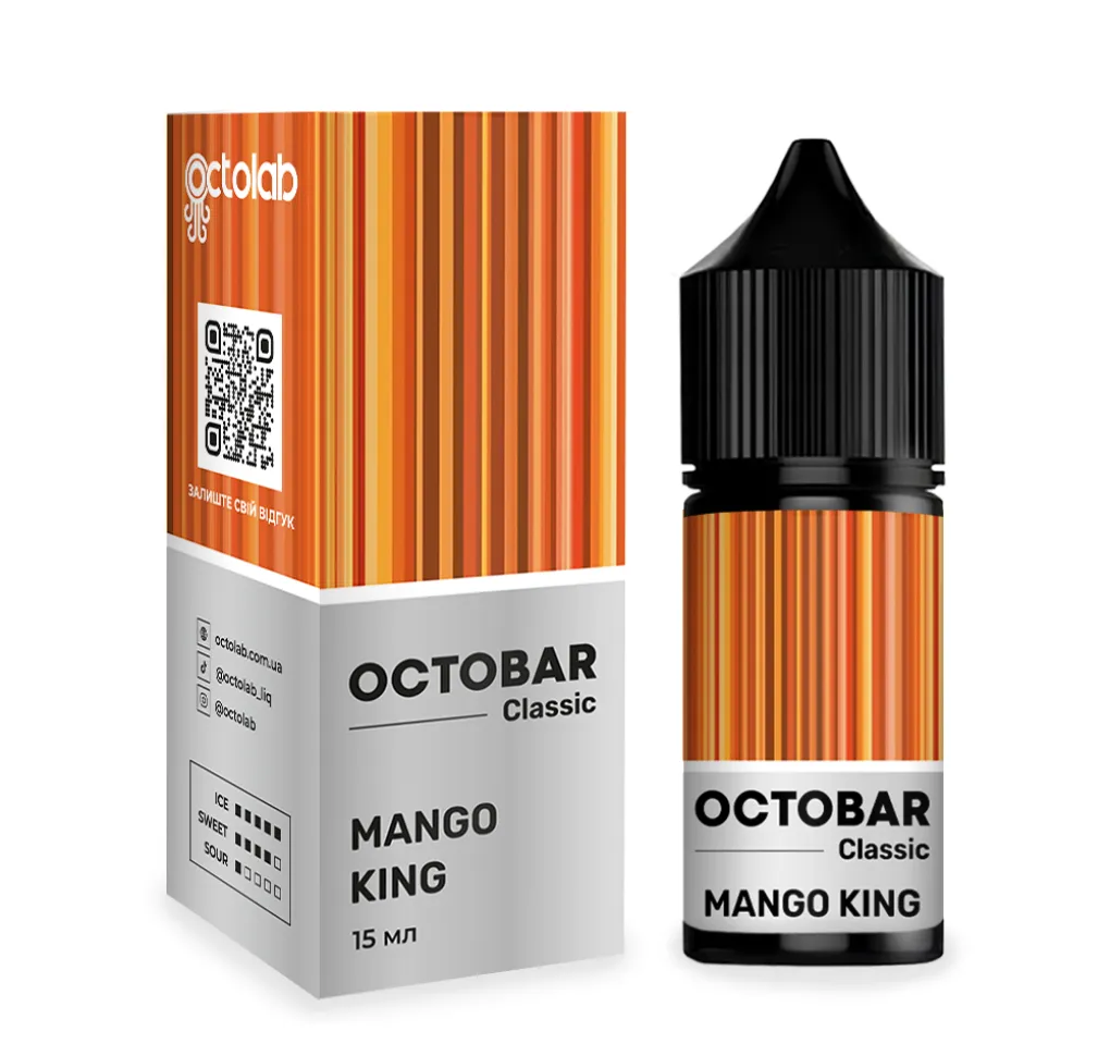 Ароматизатор Octobar Classic Mango King 15 мл Ароматизатор Octobar Classic Mango King 15 мл