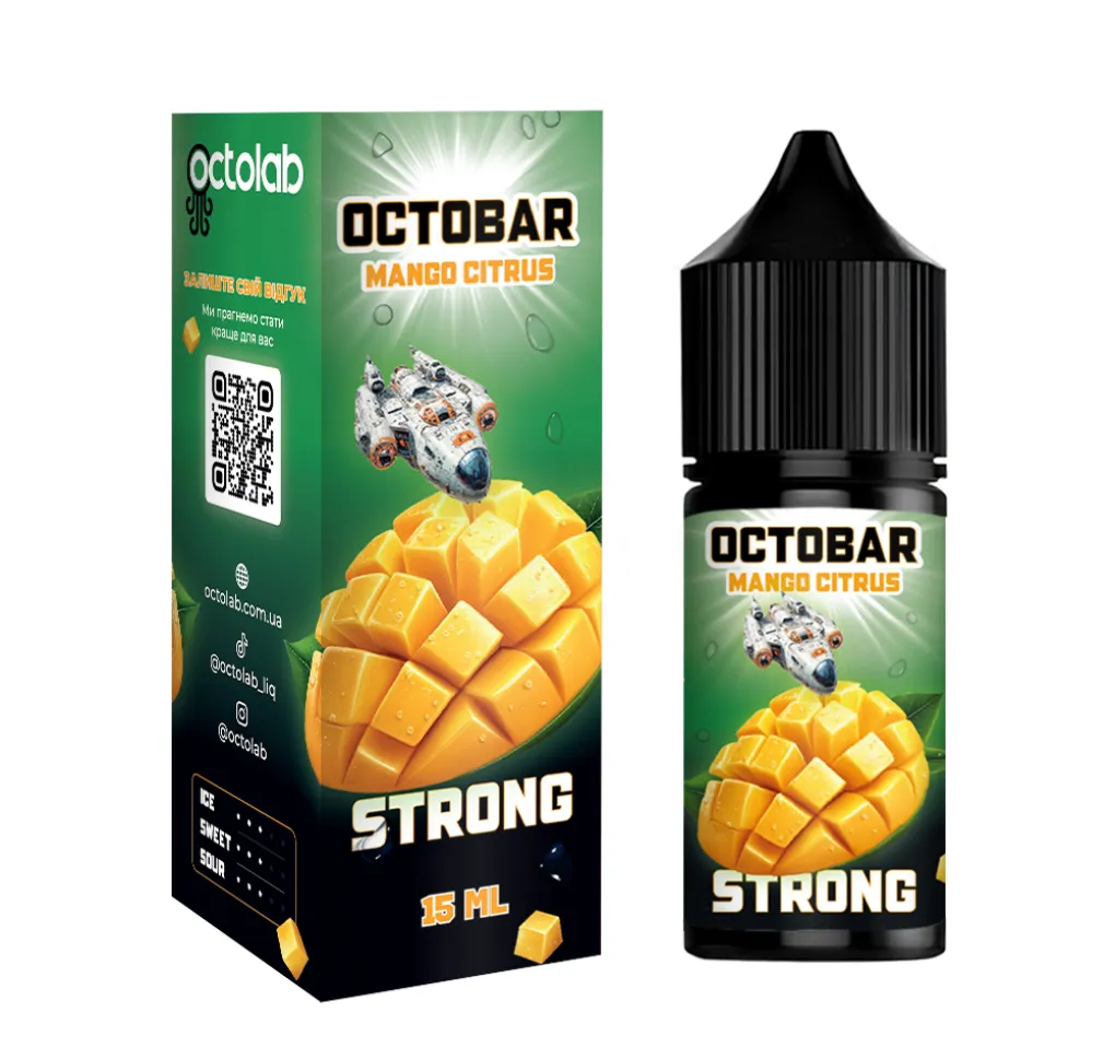 Ароматизатор Octobar Strong Mango Citrus 15 мл