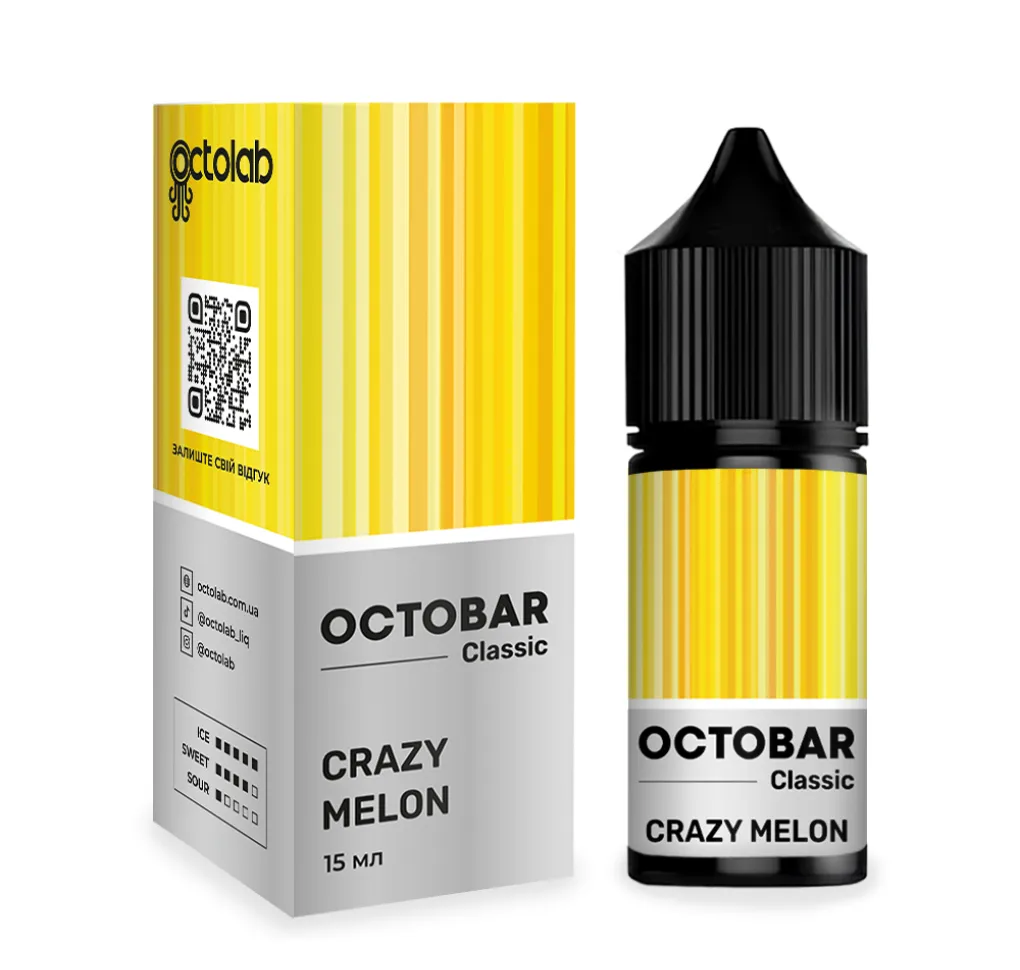Ароматизатор Octobar Classic Crazy Melon 15 мл Ароматизатор Octobar Classic Crazy Melon 15 мл