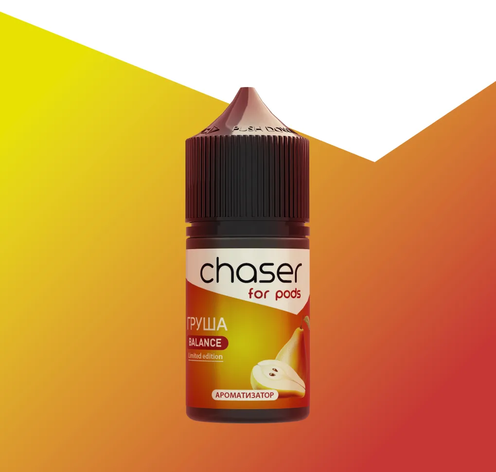 АРОМАТИЗАТОР CHASER For Pods ГРУША12 мл АРОМАТИЗАТОР CHASER For Pods ГРУША12 мл