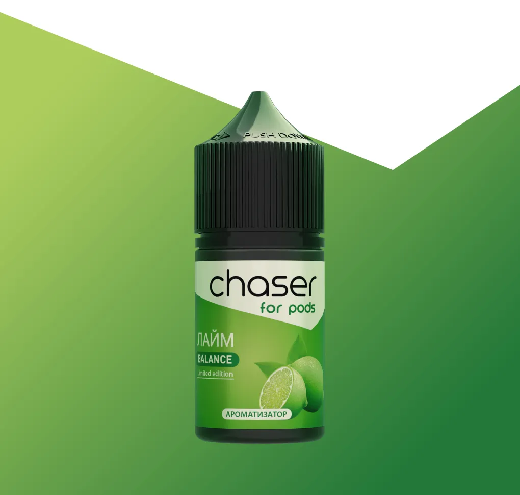 АРОМАТИЗАТОР CHASER For Pods ЛАЙМ 12 мл