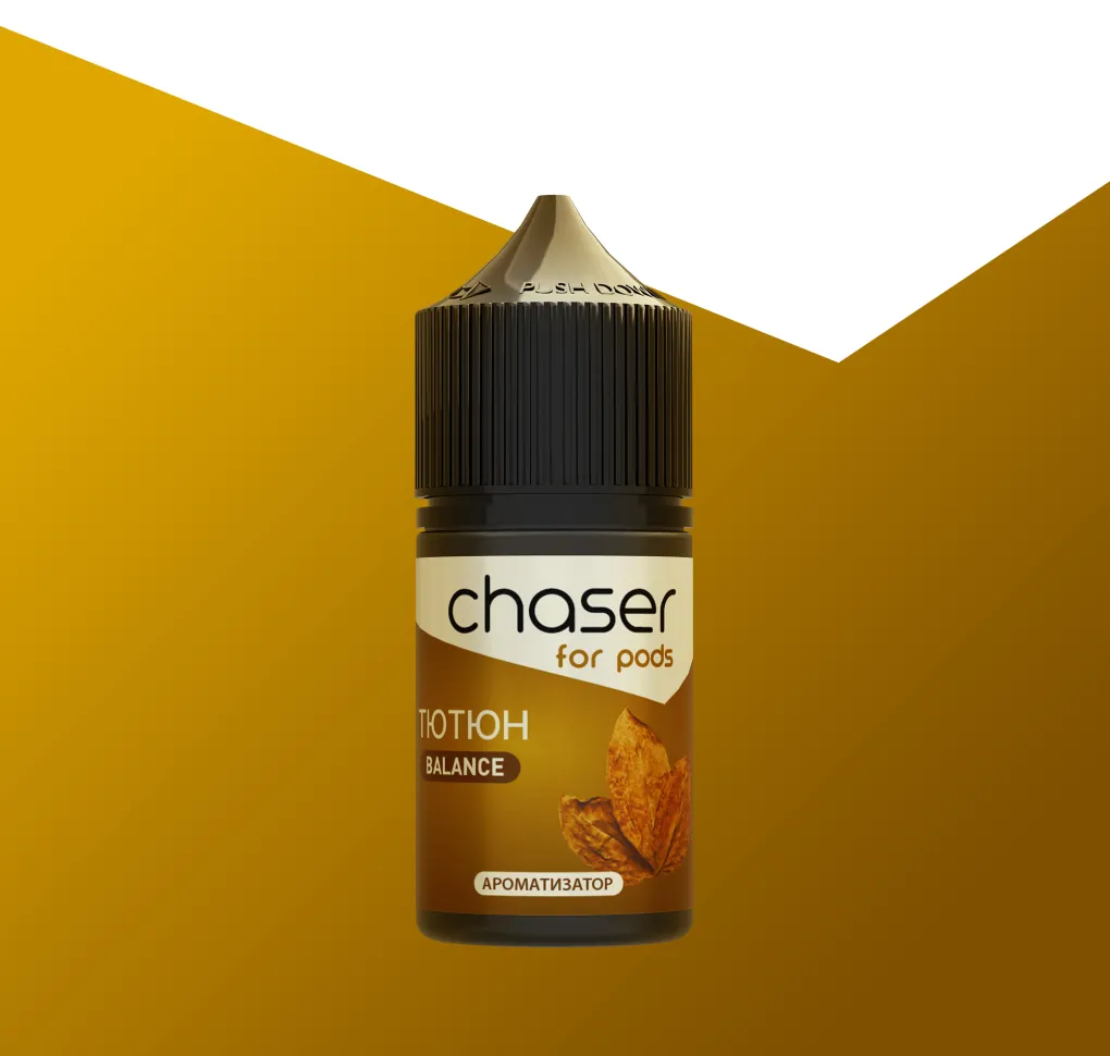АРОМАТИЗАТОР CHASER For Pods ТЮТЮН 12 мл АРОМАТИЗАТОР CHASER For Pods ТЮТЮН 12 мл