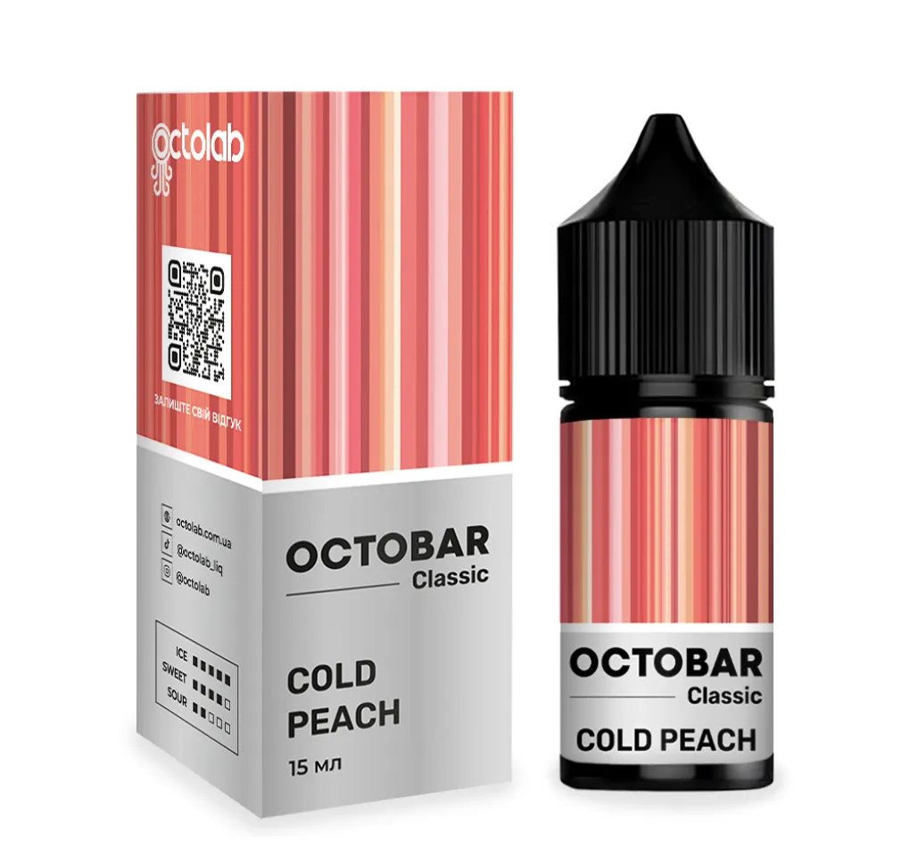 Ароматизатор Octobar Classic Cold Pech 15 мл Ароматизатор Octobar Classic Cold Pech 15 мл