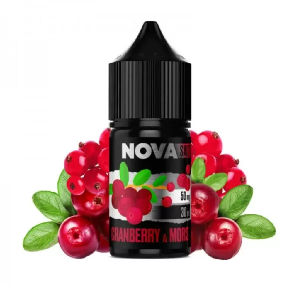 Nova 30 мл 65 мг Cranberry Mors Nova 30 мл 65 мг Cranberry Mors