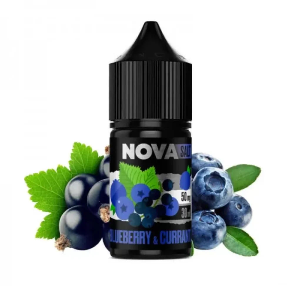 Nova 30 мл 65 мг Blueberry Currant Nova 30 мл 65 мг Blueberry Currant