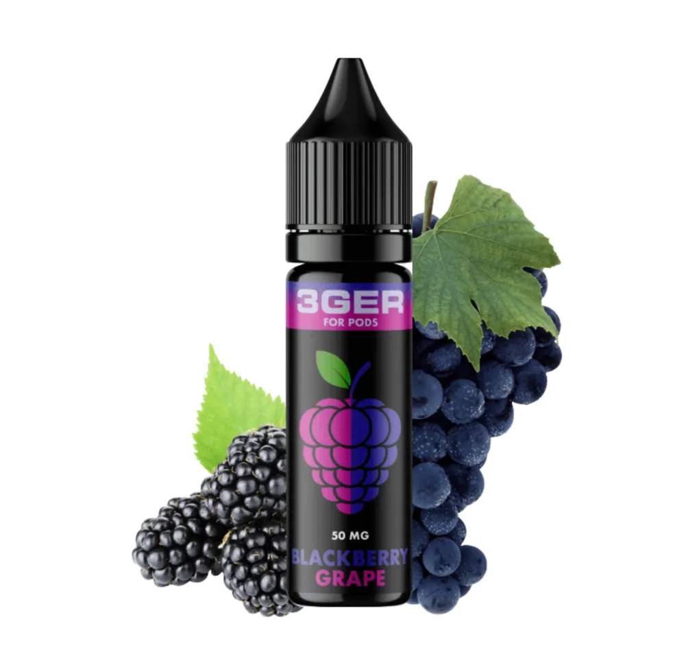 3Ger 15 мл 50 мг Blackberry Grape 3Ger 15 мл 50 мг Blackberry Grape