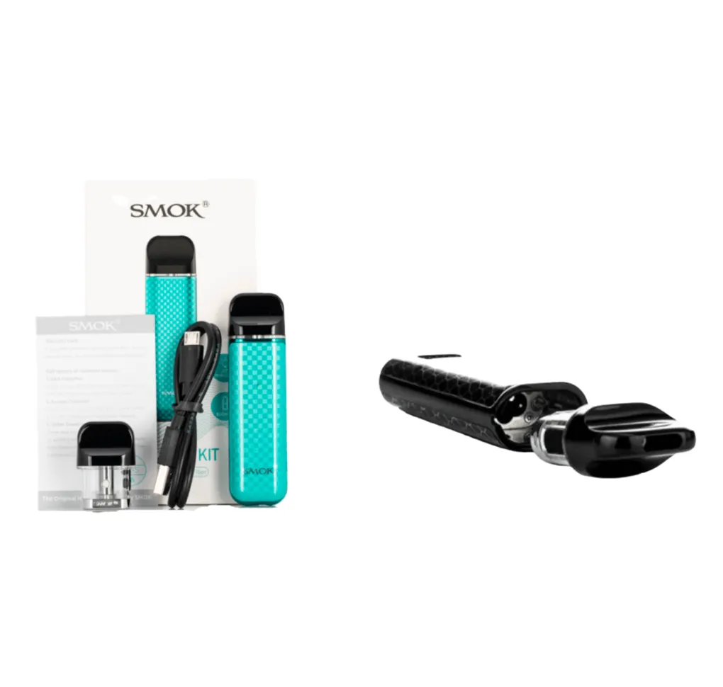 Smok Novo 3 Blue Carbon Fiber