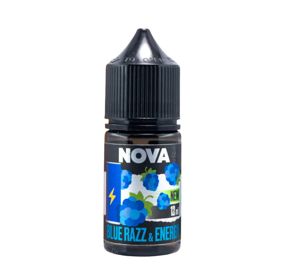 АРОМАТИЗАТОР NOVA BLUE RAZZ ENERGY 12 мл