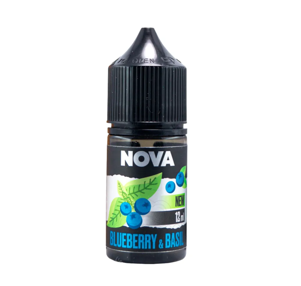 АРОМАТИЗАТОР NOVA BLUEBERRY BASIL 12 мл АРОМАТИЗАТОР NOVA BLUEBERRY BASIL 12 мл