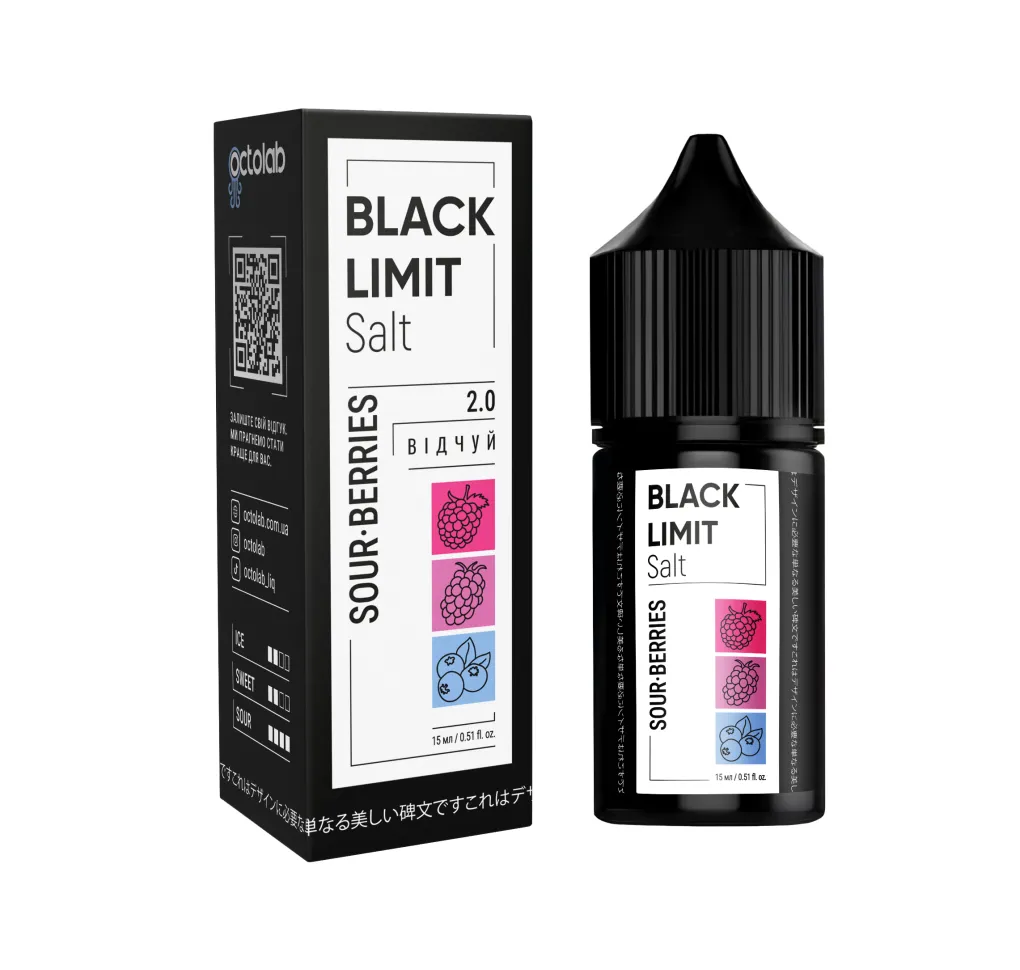 Ароматизатор Octobar Black Limit Sour Berries 15 мл