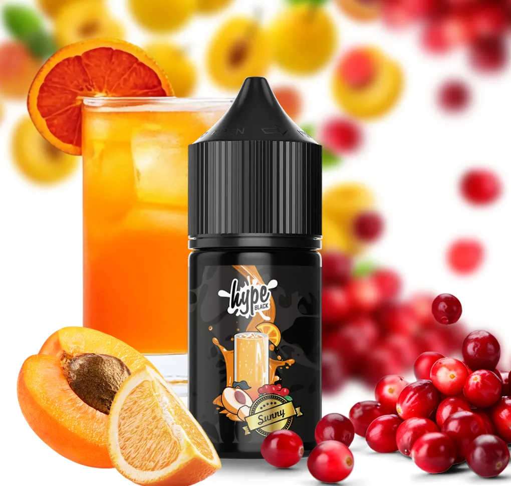 Ароматизатор Hype Black Sunny 12 мл Ароматизатор Hype Black Sunny 12 мл