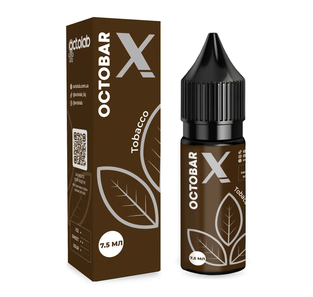 Ароматизатор Octobar X Tobacco 7,5 мл Ароматизатор Octobar X Tobacco 7,5 мл