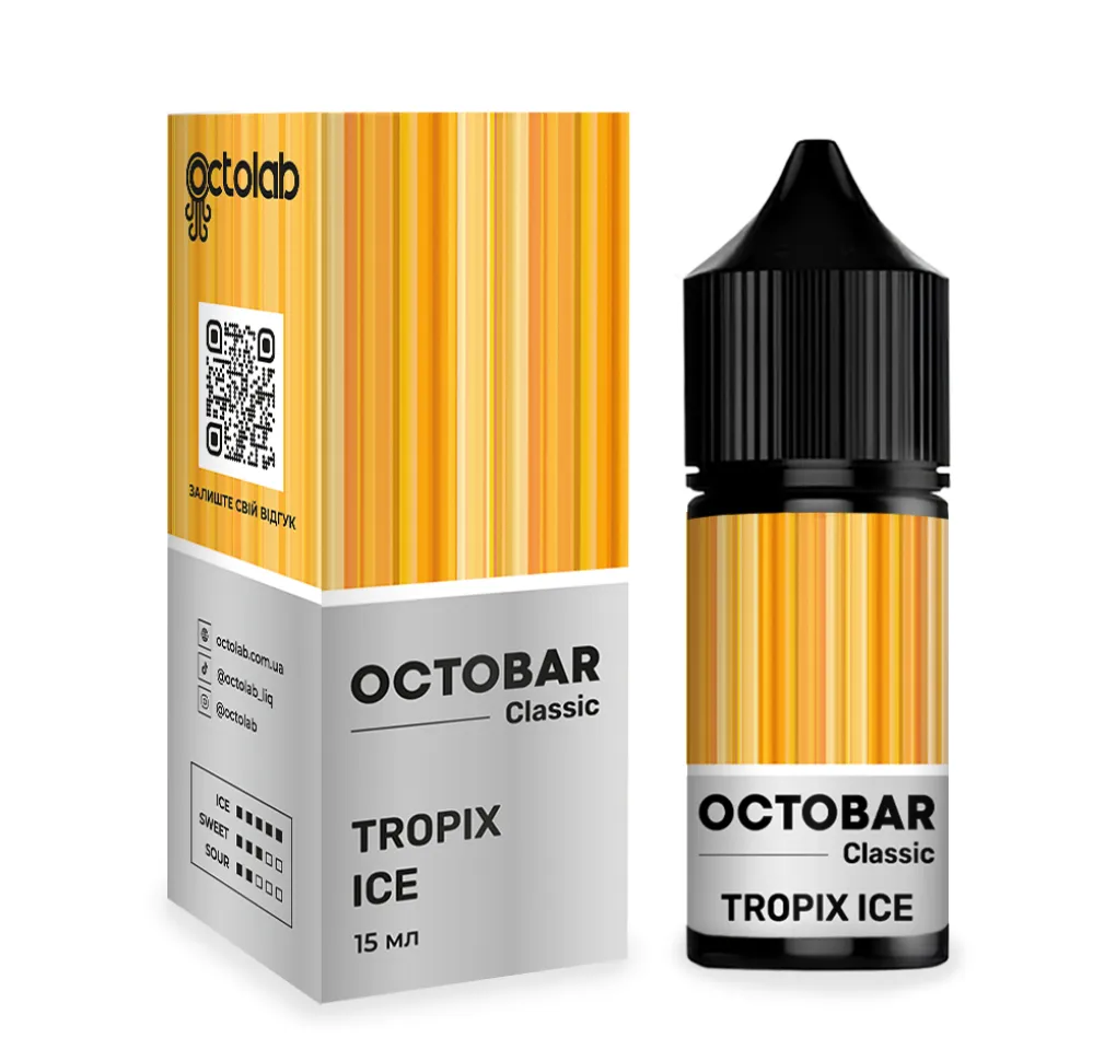 Ароматизатор Octobar Classic Tropix Ice 15 мл Ароматизатор Octobar Classic Tropix Ice 15 мл