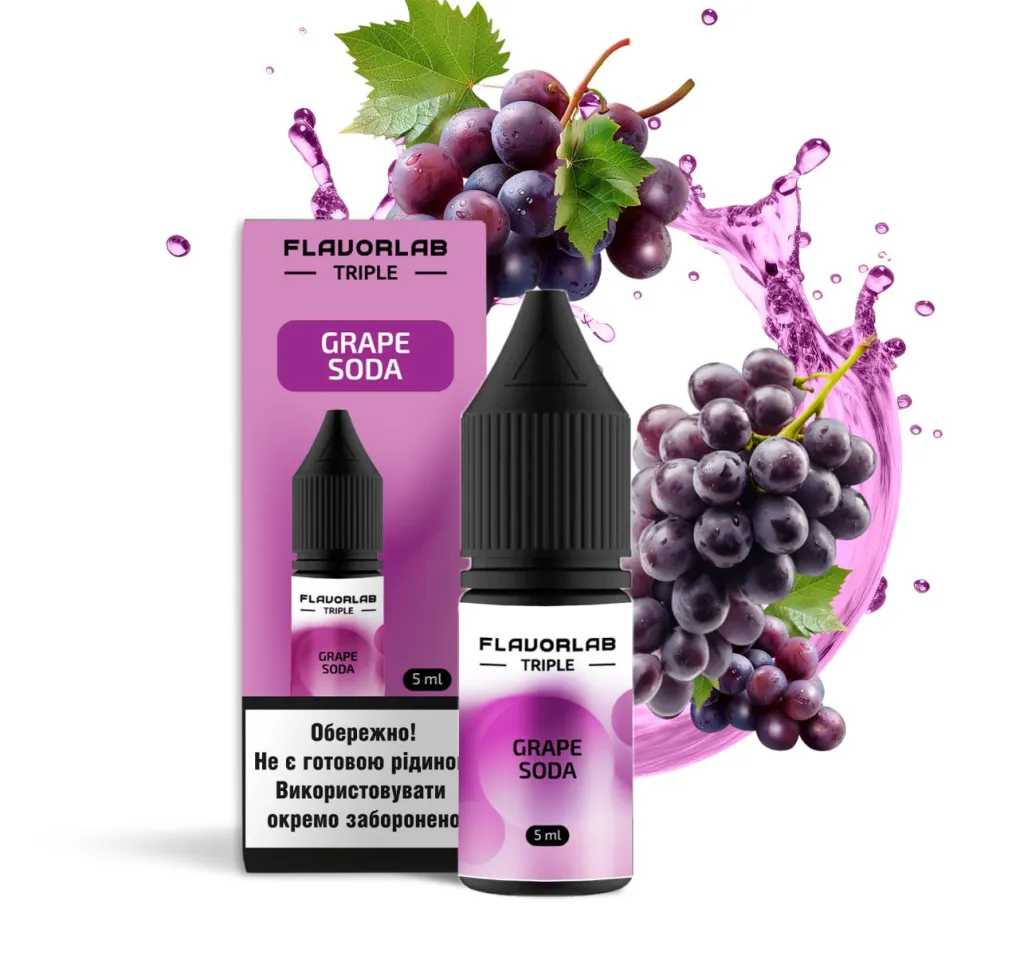 Ароматизатор Flavorlab Triple Grape Soda 5 мл