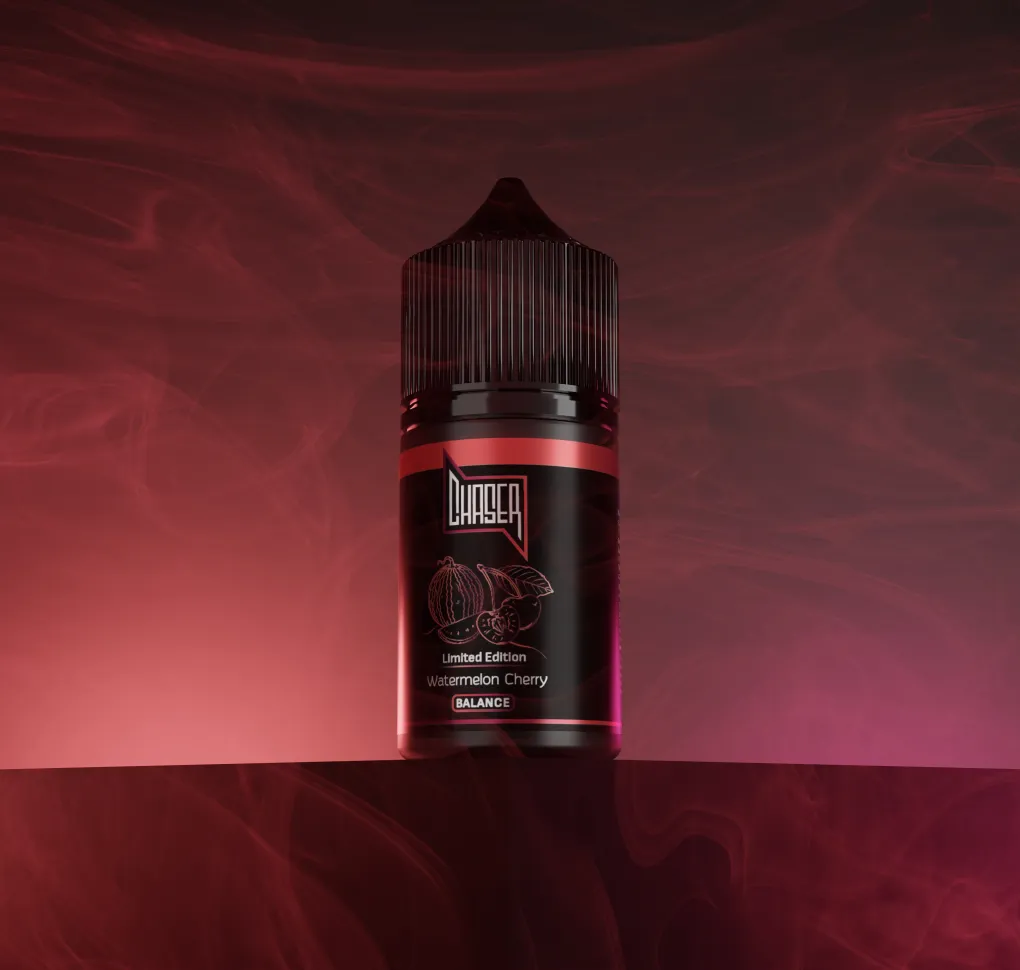 АРОМАТИЗАТОР CHASER BLACK WATERMELON Cherry 12 мл