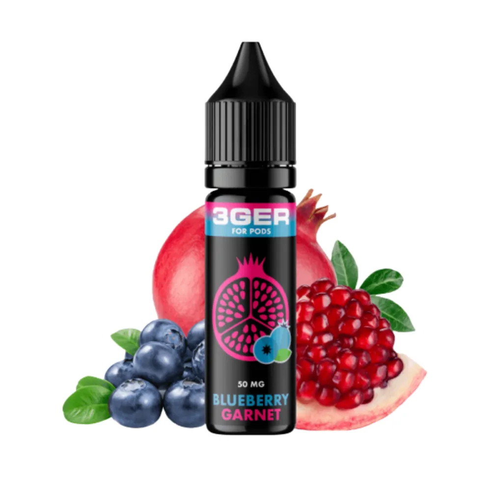 3Ger New 15 мл 50 мг Blueberry Garnet 3Ger New 15 мл 50 мг Blueberry Garnet