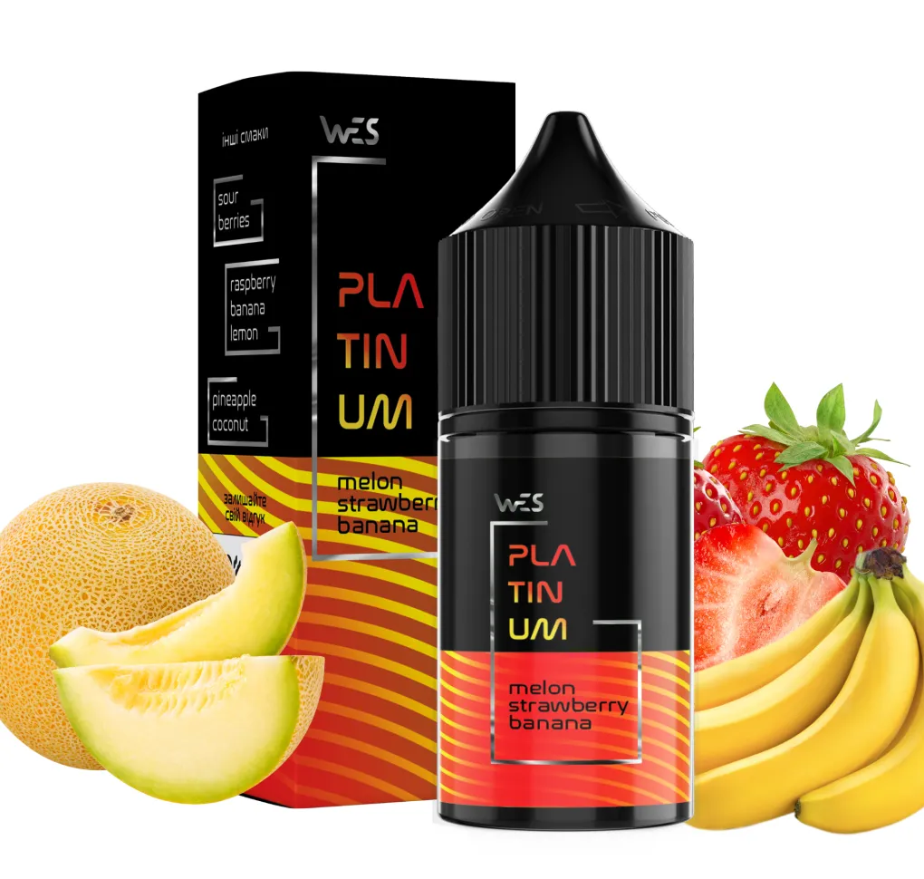 Ароматизатори WES Platinum Melon Strawberry Banana 10 мл