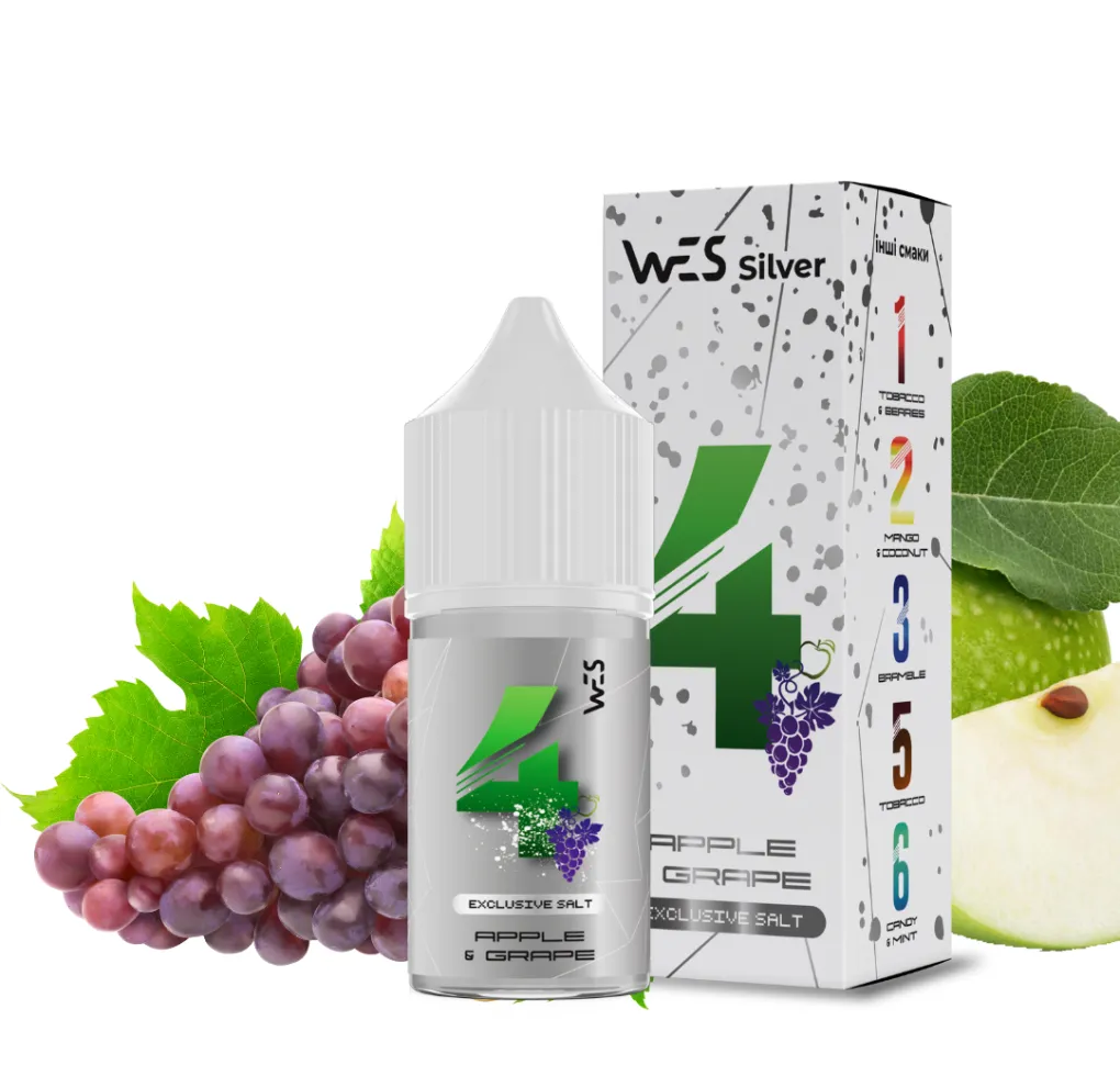 Ароматизатори WES Silver Apple Grape 10 мл Ароматизатори WES Silver Apple Grape 10 мл