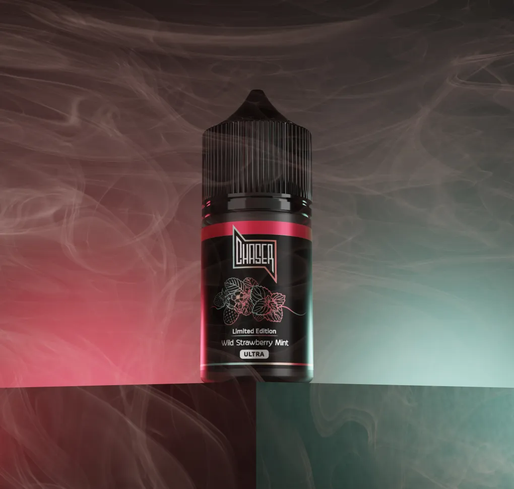 АРОМАТИЗАТОР CHASER BLACK WILD STRAWBERRY MINT 12 мл