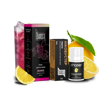 Набір Chaser Black 30 мл 50 мг PINK LEMONADE