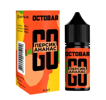 Ароматизатор Octobar GO Персик Ананас 15 мл