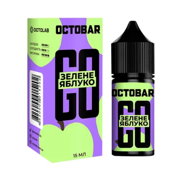 Ароматизатор Octobar GO Зелене Яблуко 15 мл