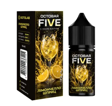 Ароматизатор Octobar Five Лімончелло Шприц 15 мл