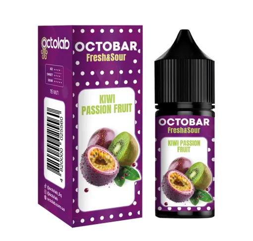 Ароматизатор Octobar Sour & Fresh Kiwi Passionfruit 15 мл