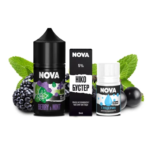 Набір Nova 30 мл 50 мг BERRY MINT