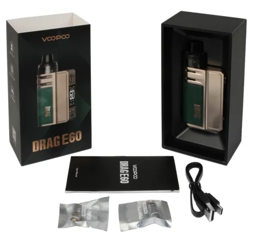 VooPoo Drag E60 Black - Фото 2