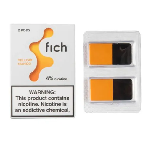 Картридж Fich Yellow Mango 4% 0.8 ом
