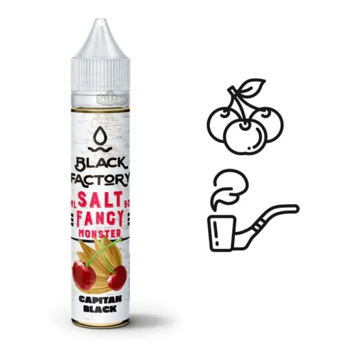 Black Factory 30 ml 25 mg Тютюн вишня