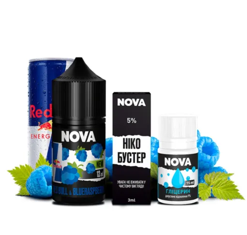 Набір Nova 30 мл 65 мг RED BULL BLUE