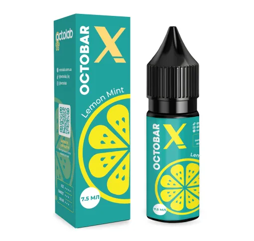Ароматизатор Octobar X Lemon Mint 7,5 мл