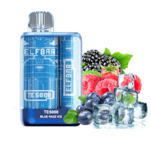 Elf Bar TE5000 Blue Razz Ice