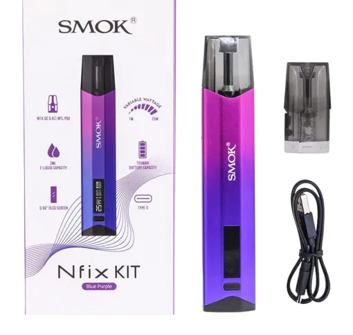 Smok Nfix Blue Purple - Фото 2