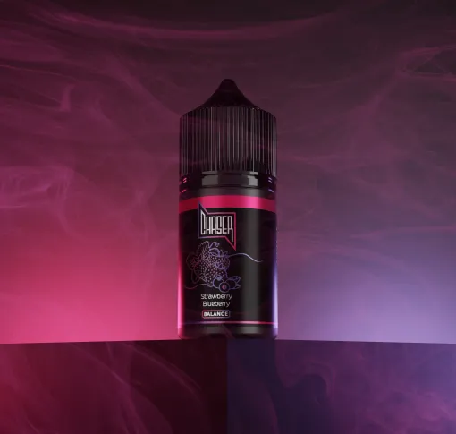 АРОМАТИЗАТОР CHASER BLACK Strawberry Blueberry 12 мл