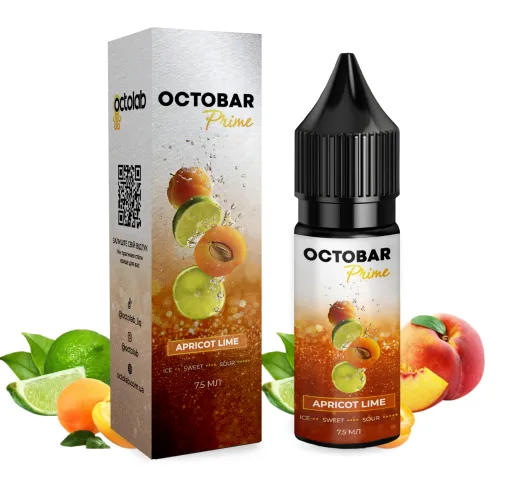 Набір Octobar PRIME 15 мл 50 мг Apricot Lime