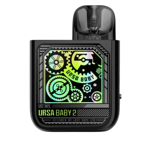 Lost Vape Ursa Baby 2 Pop Black x Time Gear