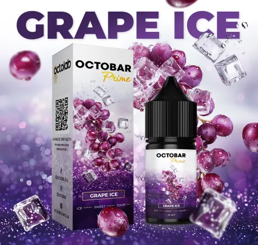 Набір Octobar PRIME 30 мл 50 мг Grape Ice